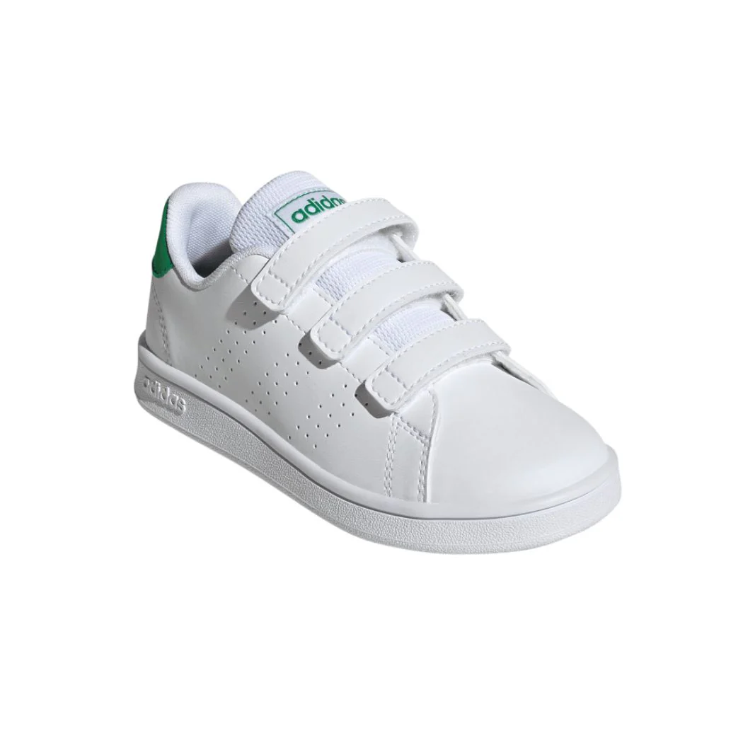 adidas Advantage Court Lifestyle Hook and Loop Kid's Sneakers - Image 3