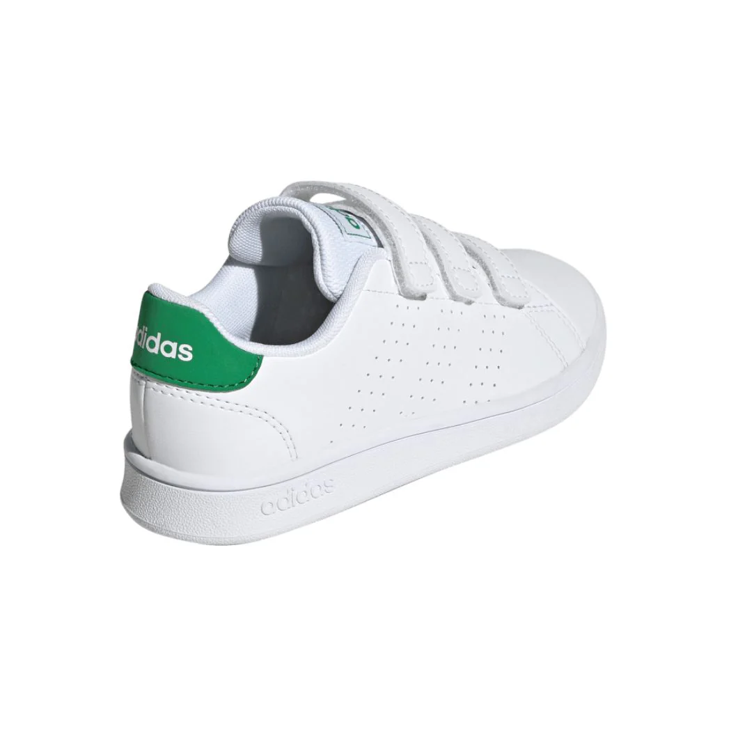 adidas Advantage Court Lifestyle Hook and Loop Kid's Sneakers - Image 4