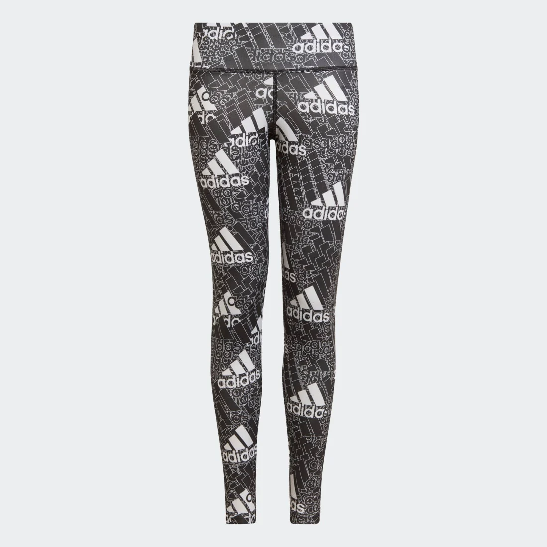 adidas AEROREADY Designed to Move Brand Love Kids Long Leggings