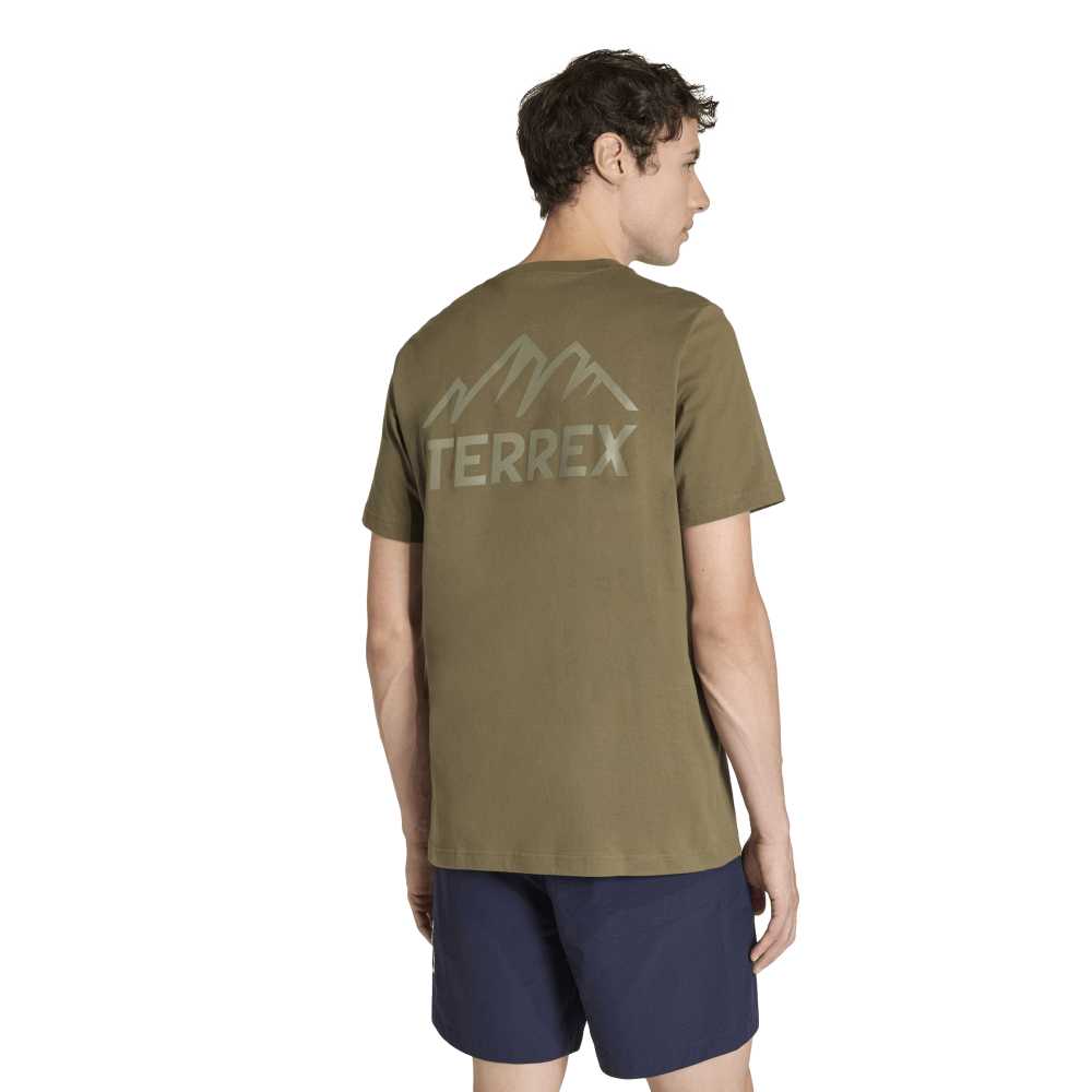 adidas Terrex Mountain Graphic Men's Tee - Image 2