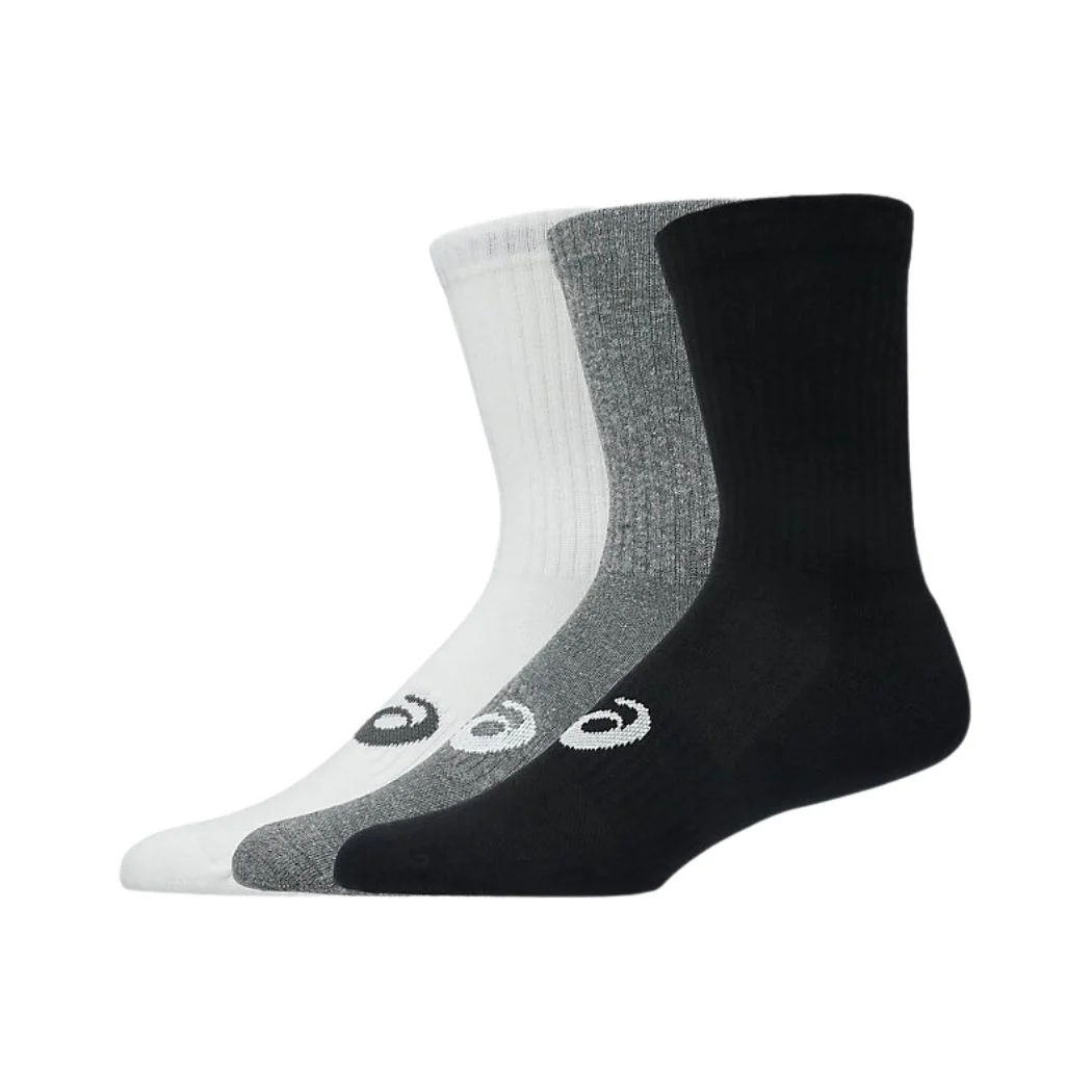 asics 3 Pack Unisex Crew Socks - Image 2
