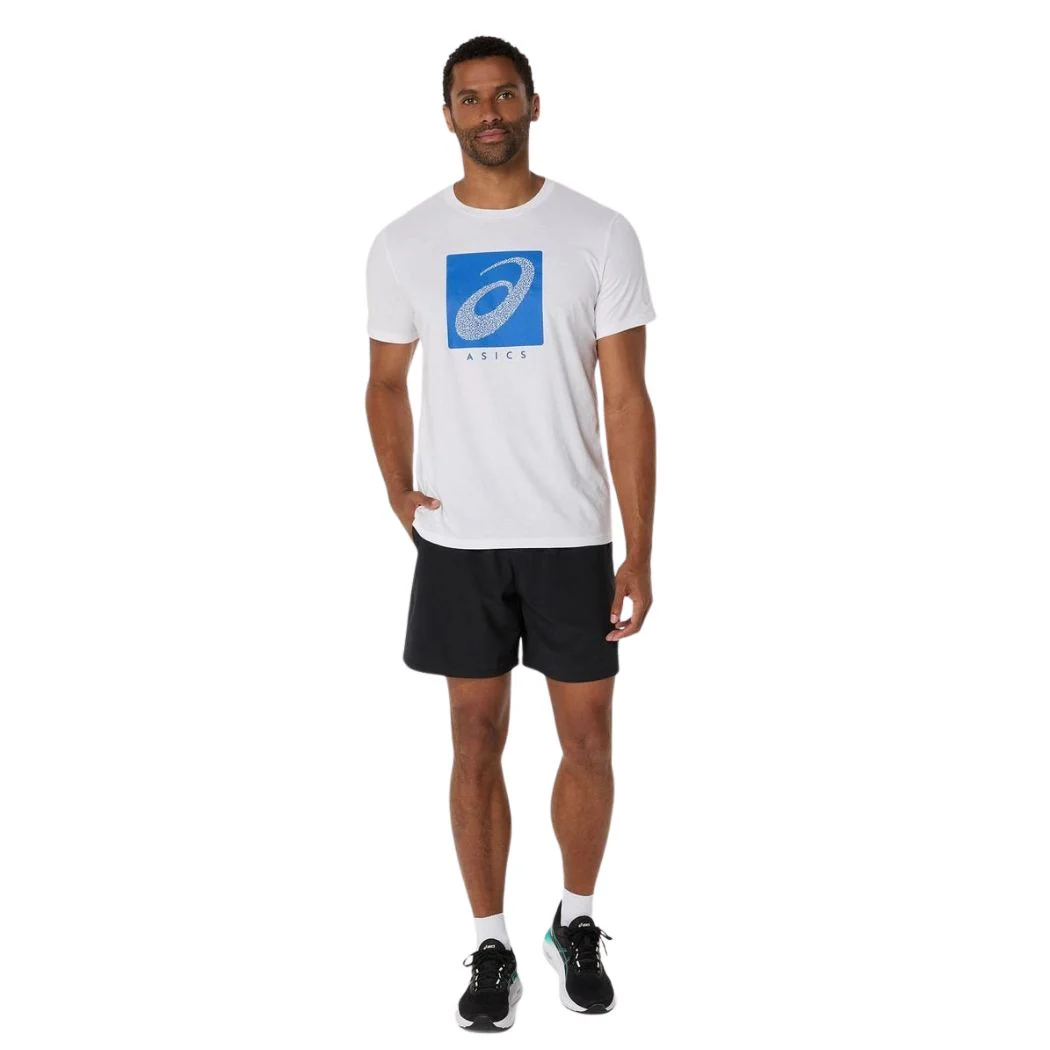 asics Graphic Cotton Blend Men's Tee - Image 3