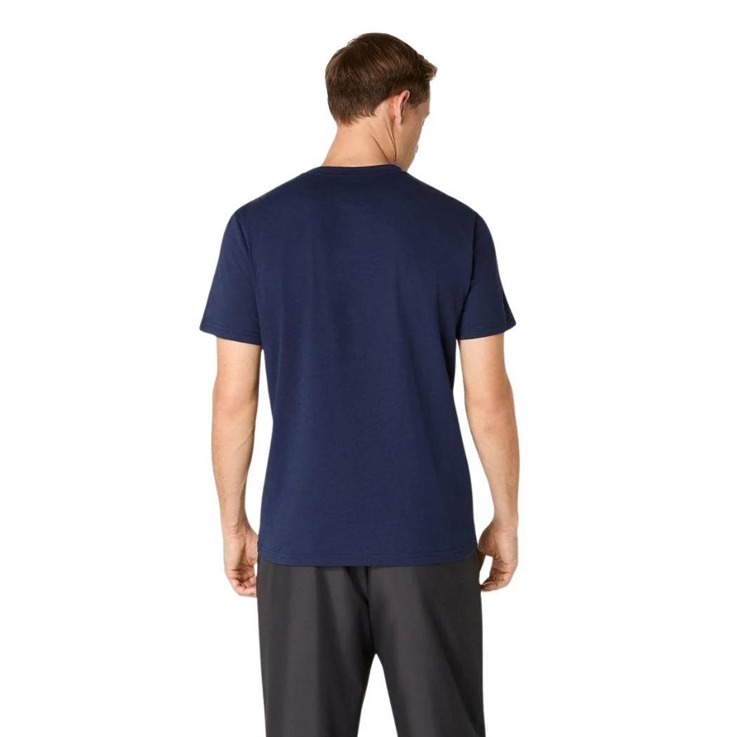 asics Hex Graphic Cotton Blend Men's Tee - Image 2