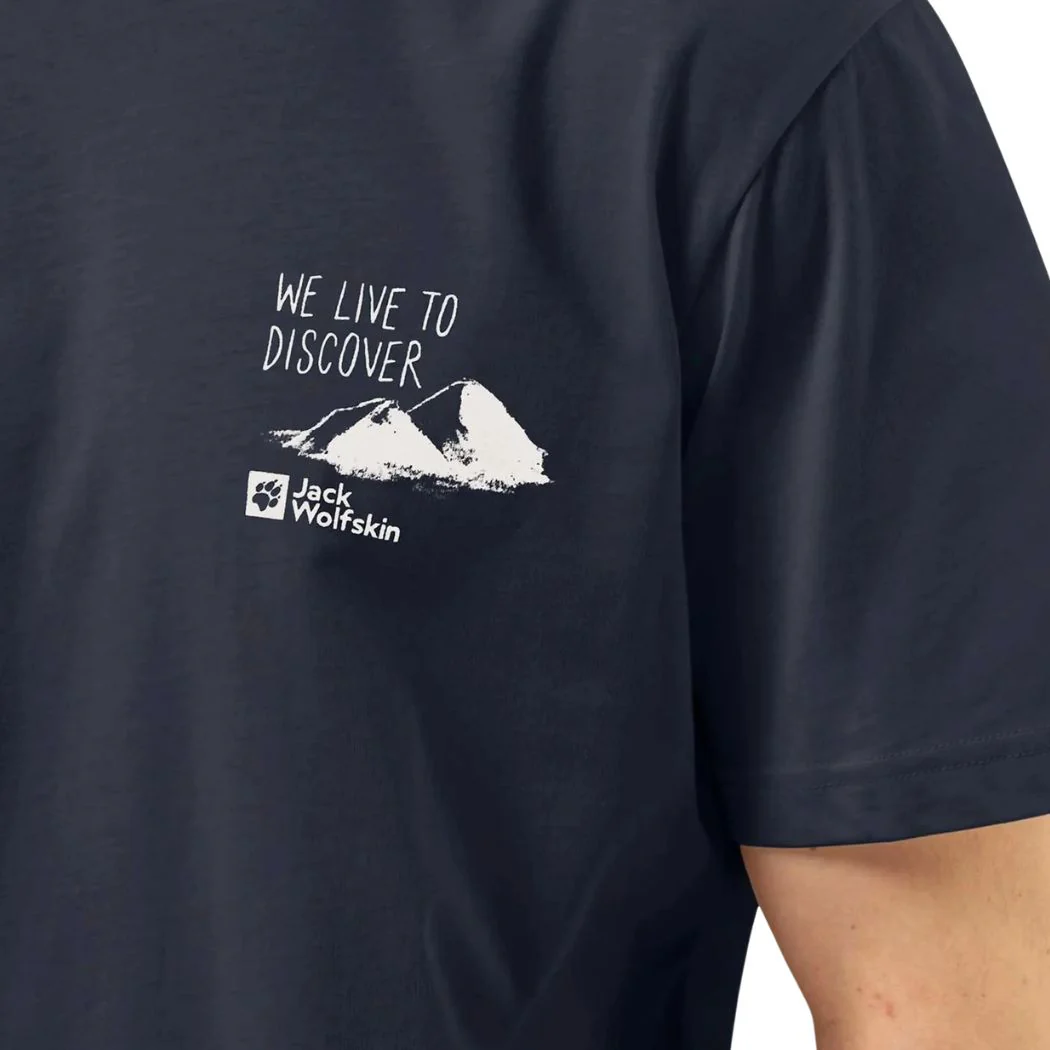 jack wolfskin Discover Men's Tee - Image 3