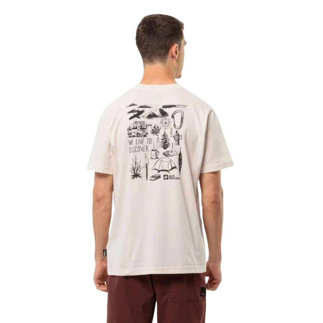 jack wolfskin Discover Men's Tee - Image 2