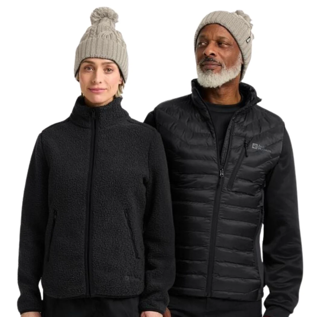 jack wolfskin Pompom Unisex Beanie - Image 3