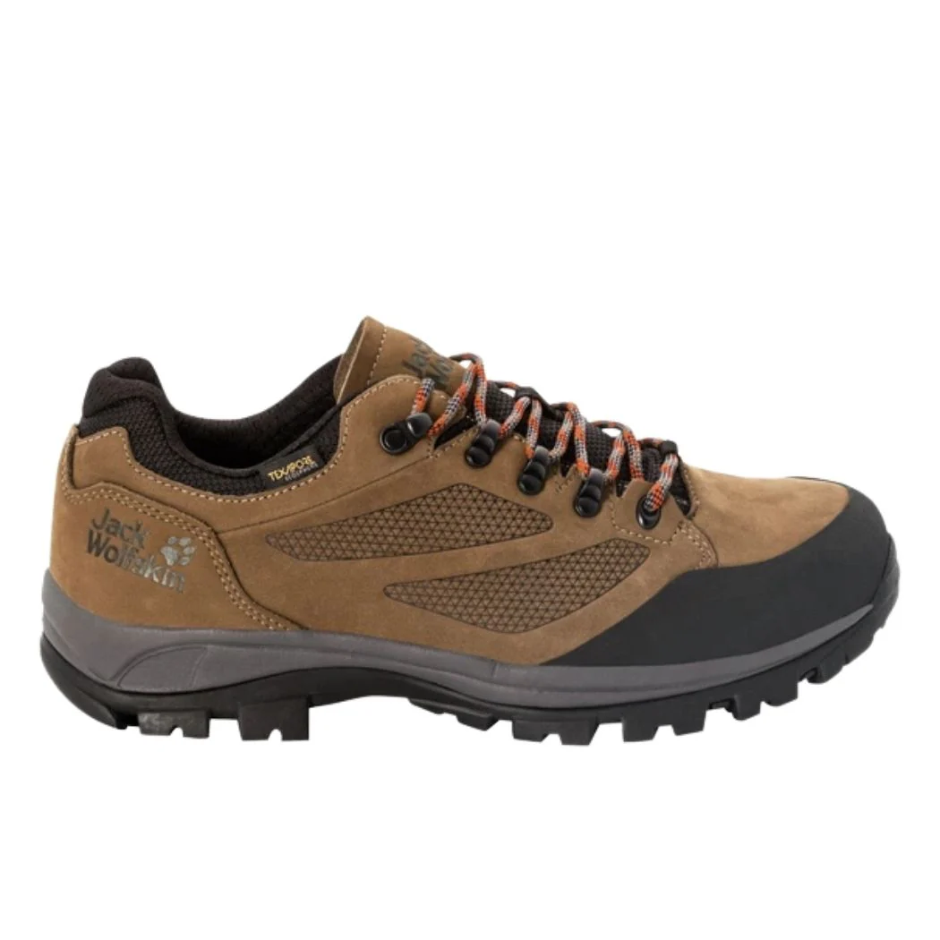 jack wolfskin Rebellion Texapore Low Men's Waterproof Hiking Shoes