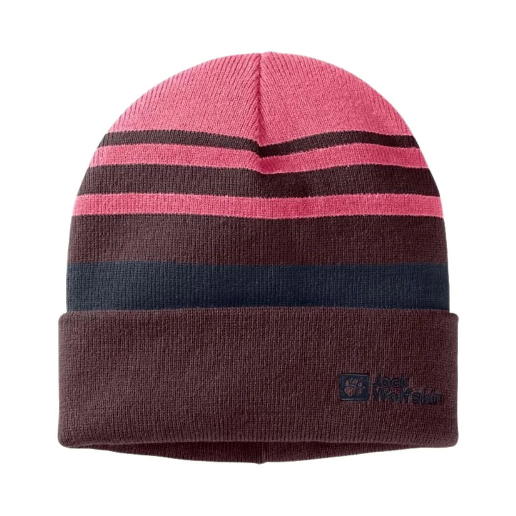 jack wolfskin Stripy Knit Kids Beanie