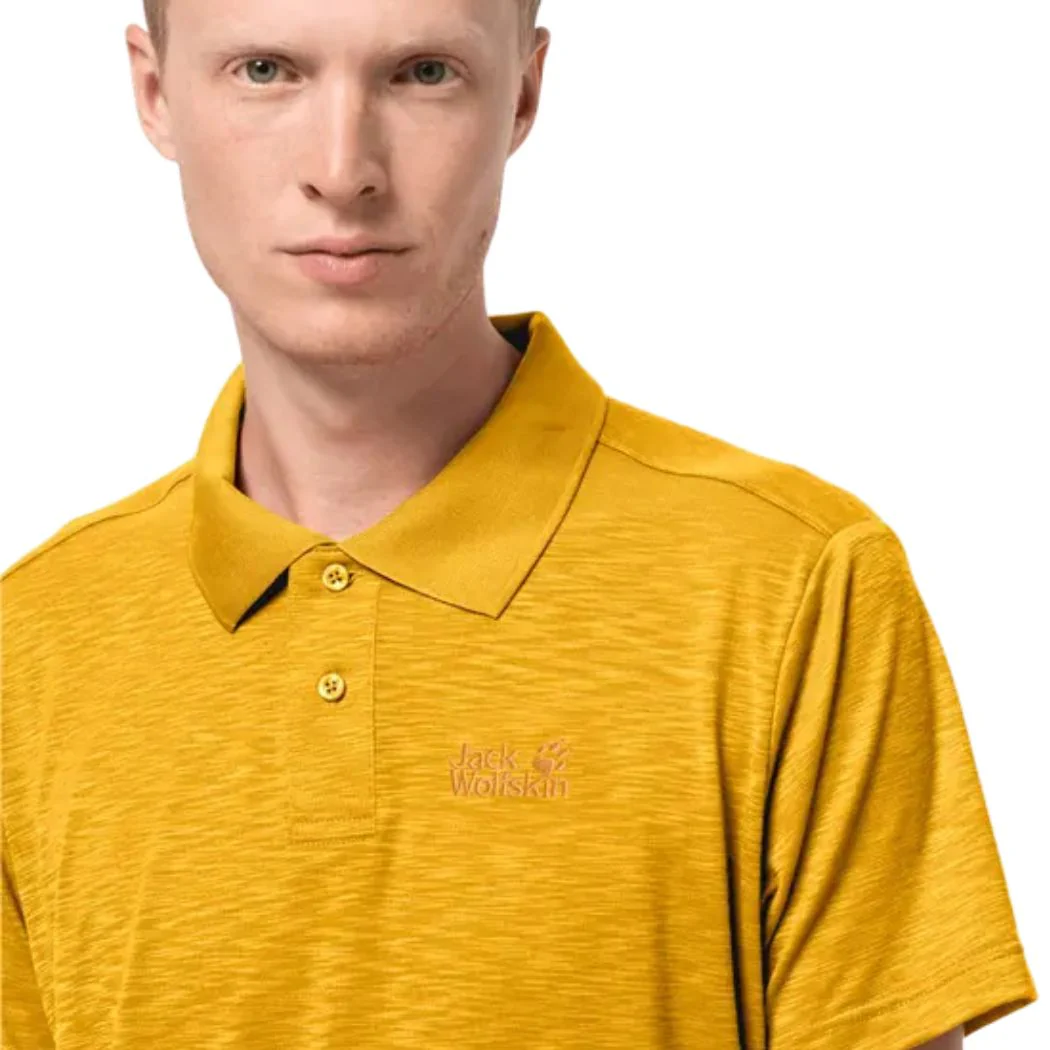 jack wolfskin Travel Men's Polo Shirt - Image 3