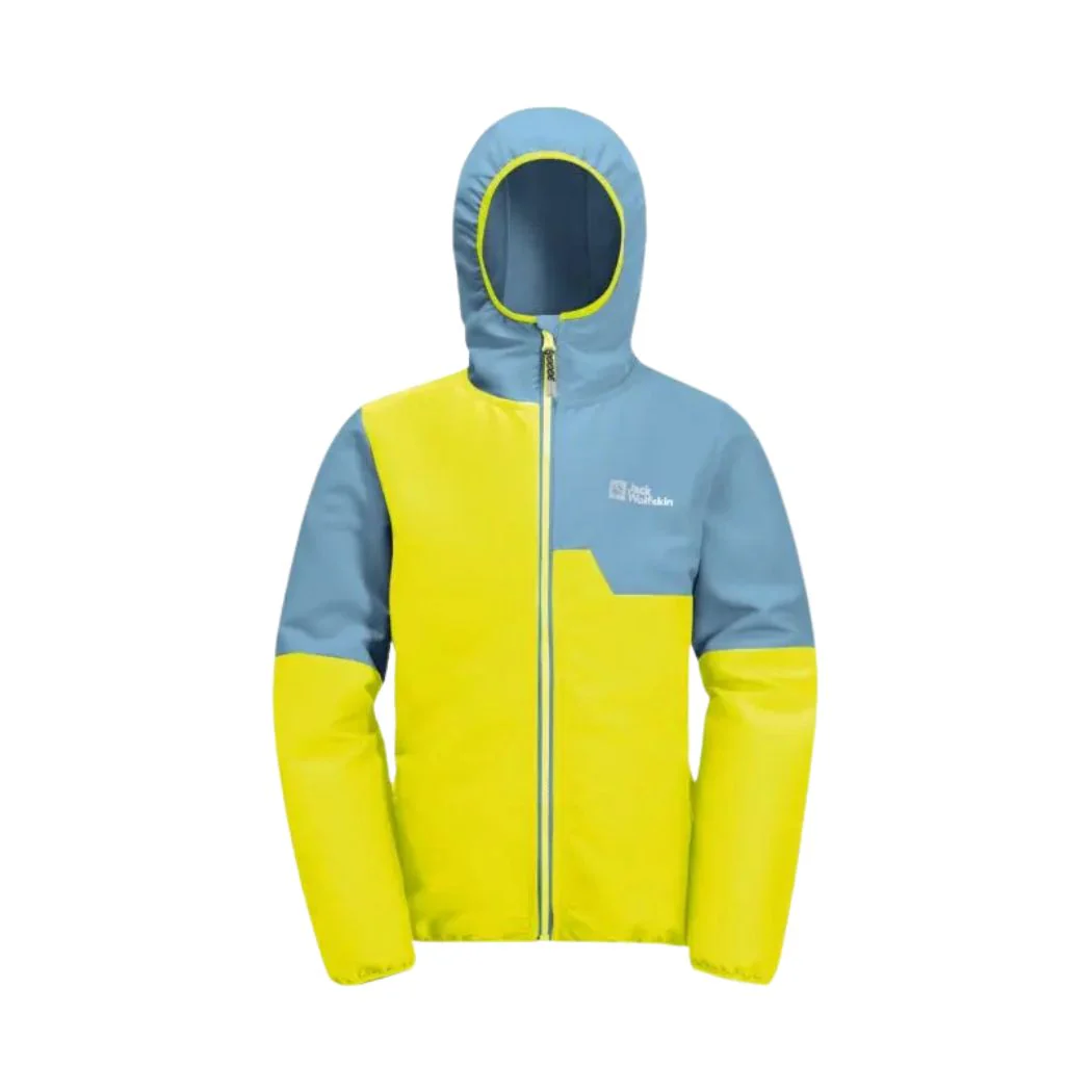 jack wolfskin Turbulence Hooded Kids Jacket - Image 3
