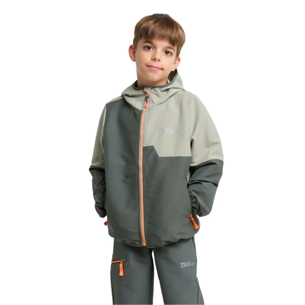 jack wolfskin Turbulence Hooded Kids Jacket