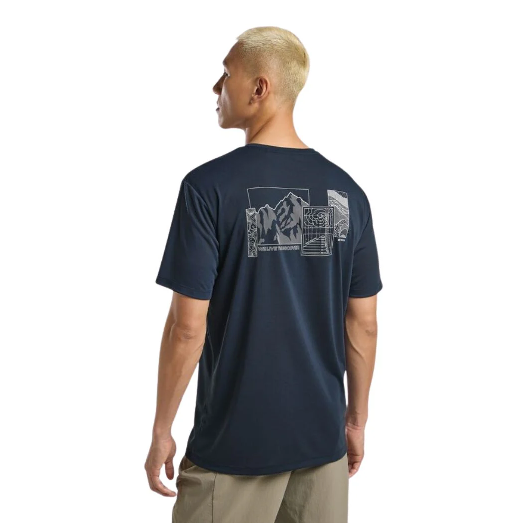 jack wolfskin Vonnan Graphic Men's Tee - Image 2