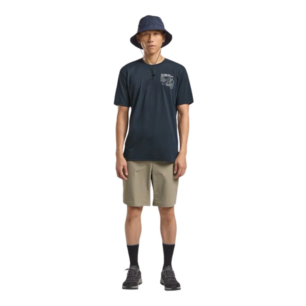jack wolfskin Vonnan Graphic Men's Tee - Image 3