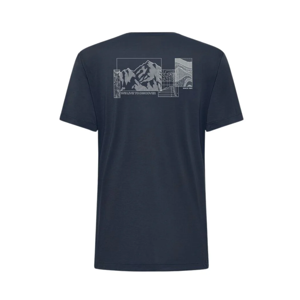 jack wolfskin Vonnan Graphic Men's Tee - Image 6