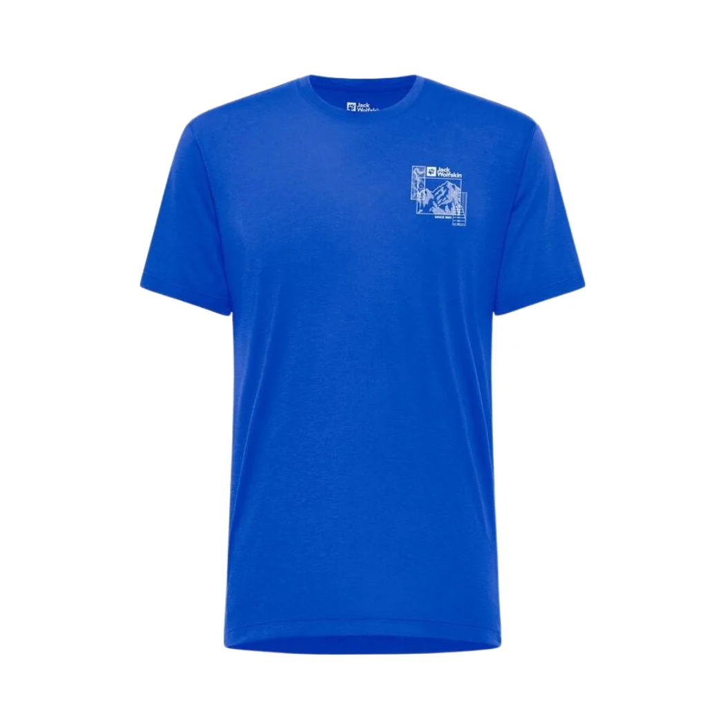 jack wolfskin Vonnan Graphic Men's Tee - Image 5