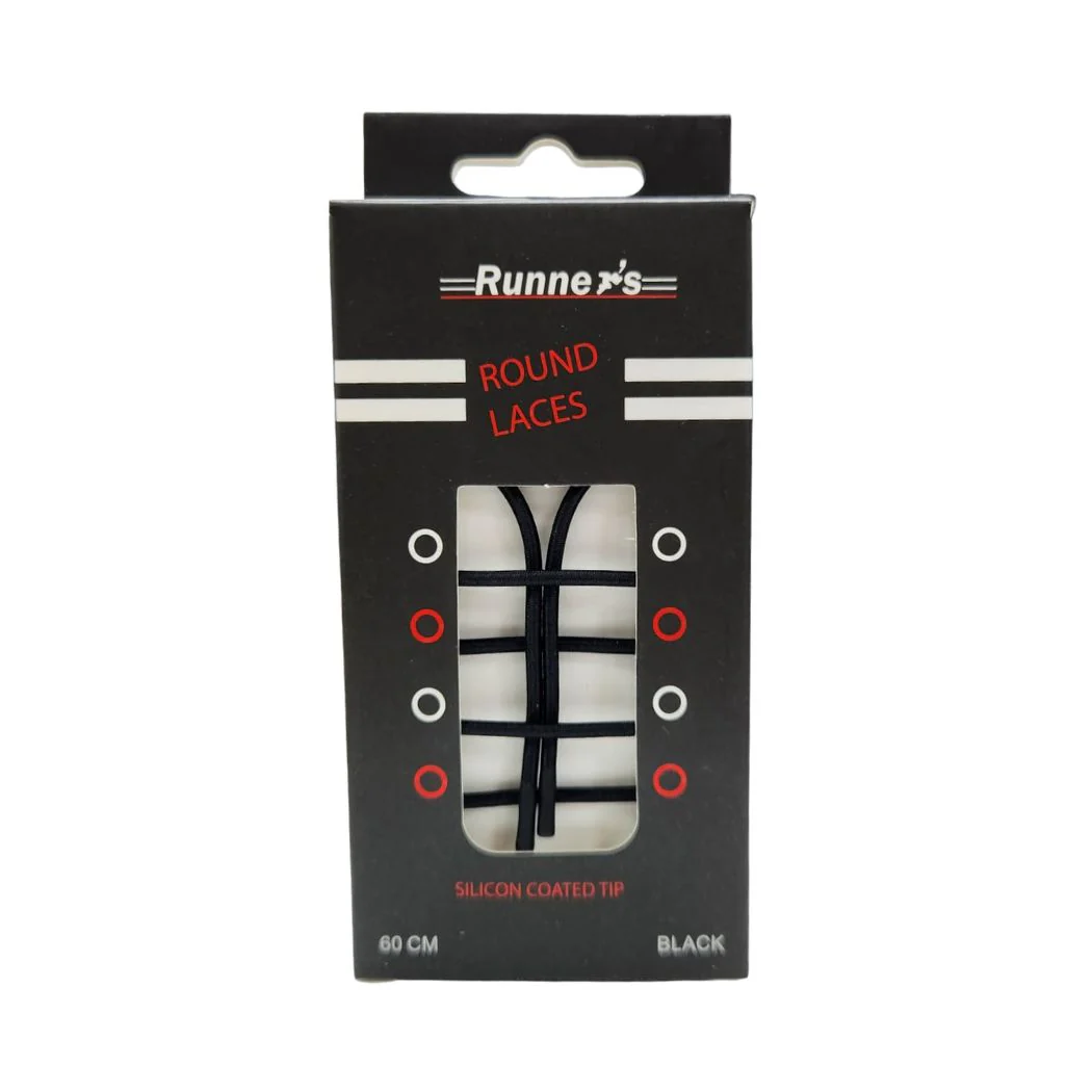 runners Round 60cm Elastic Laces