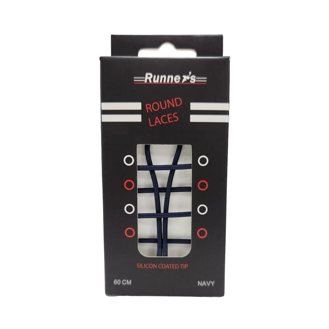 runners Round 60cm Elastic Laces